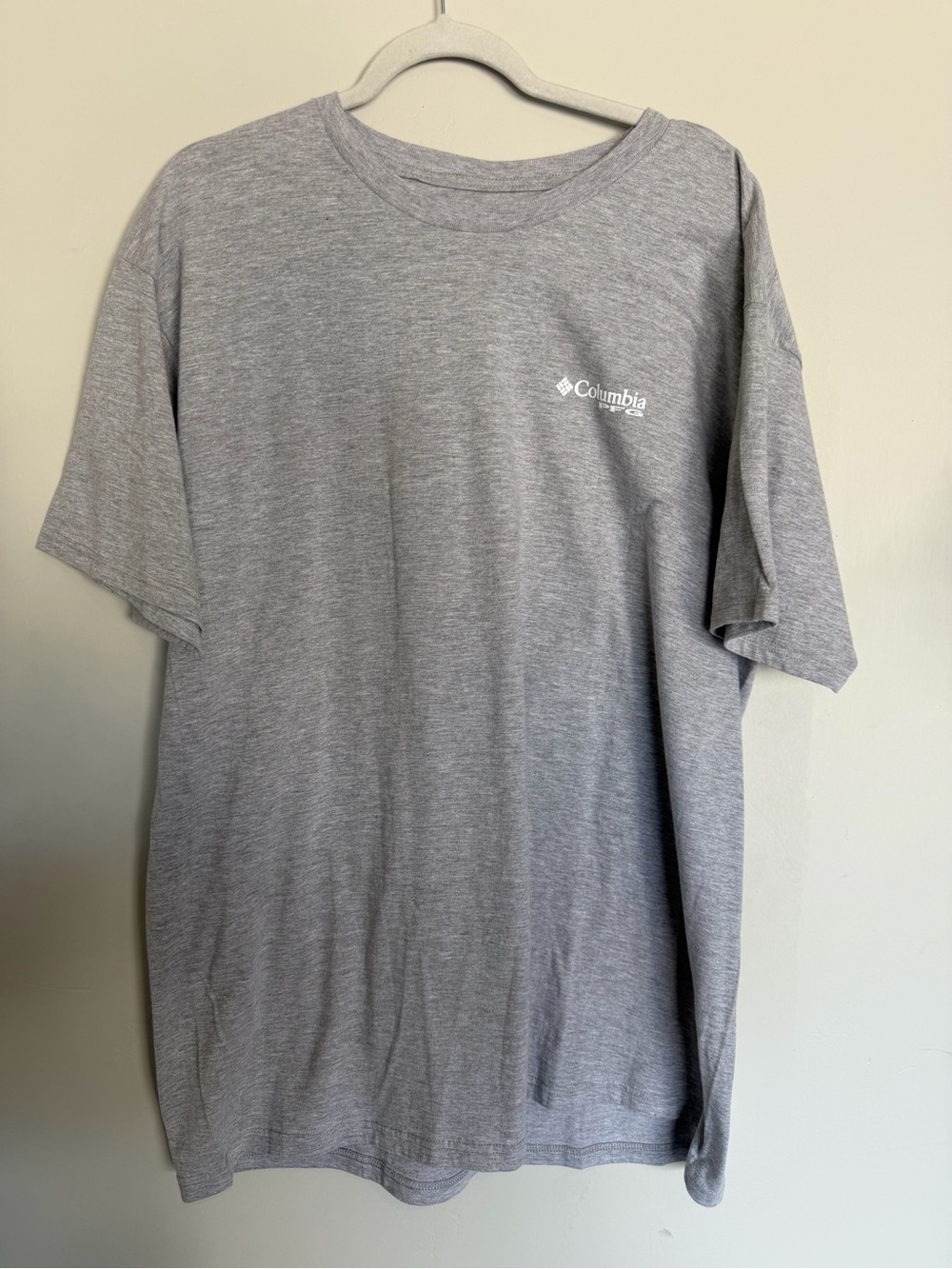 Columbia PFG American Flag Graphic T-Shirt Men’s XXL Gray